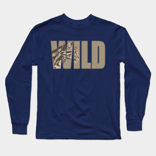 Wild Long Sleeve T-Shirt by GeoCreate